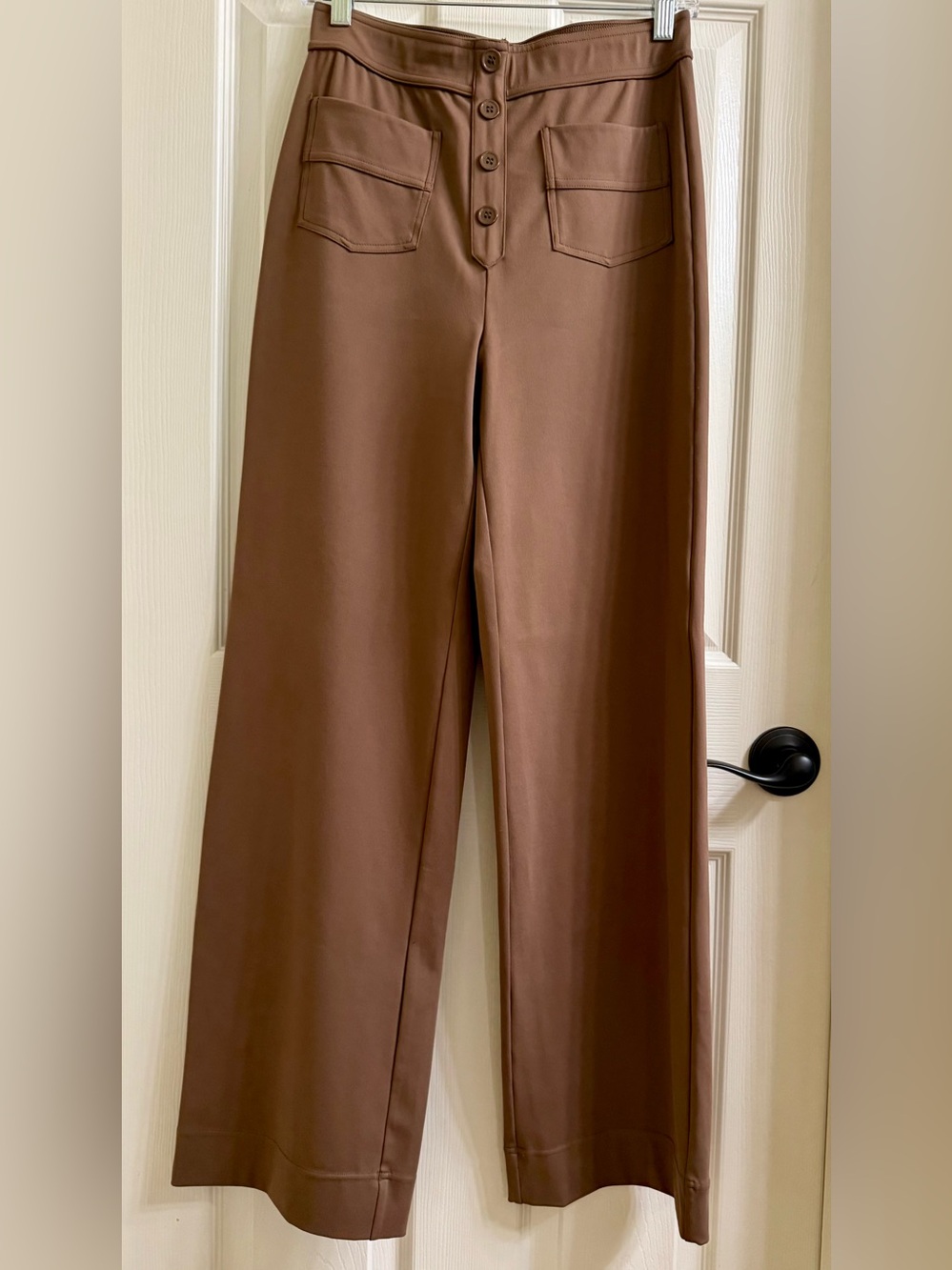 HALARA High-Waisted Pocket Straight Leg Casual Pants